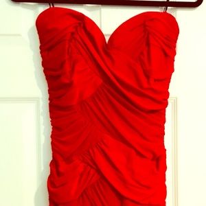 Bebe Becker Strapless Dress M